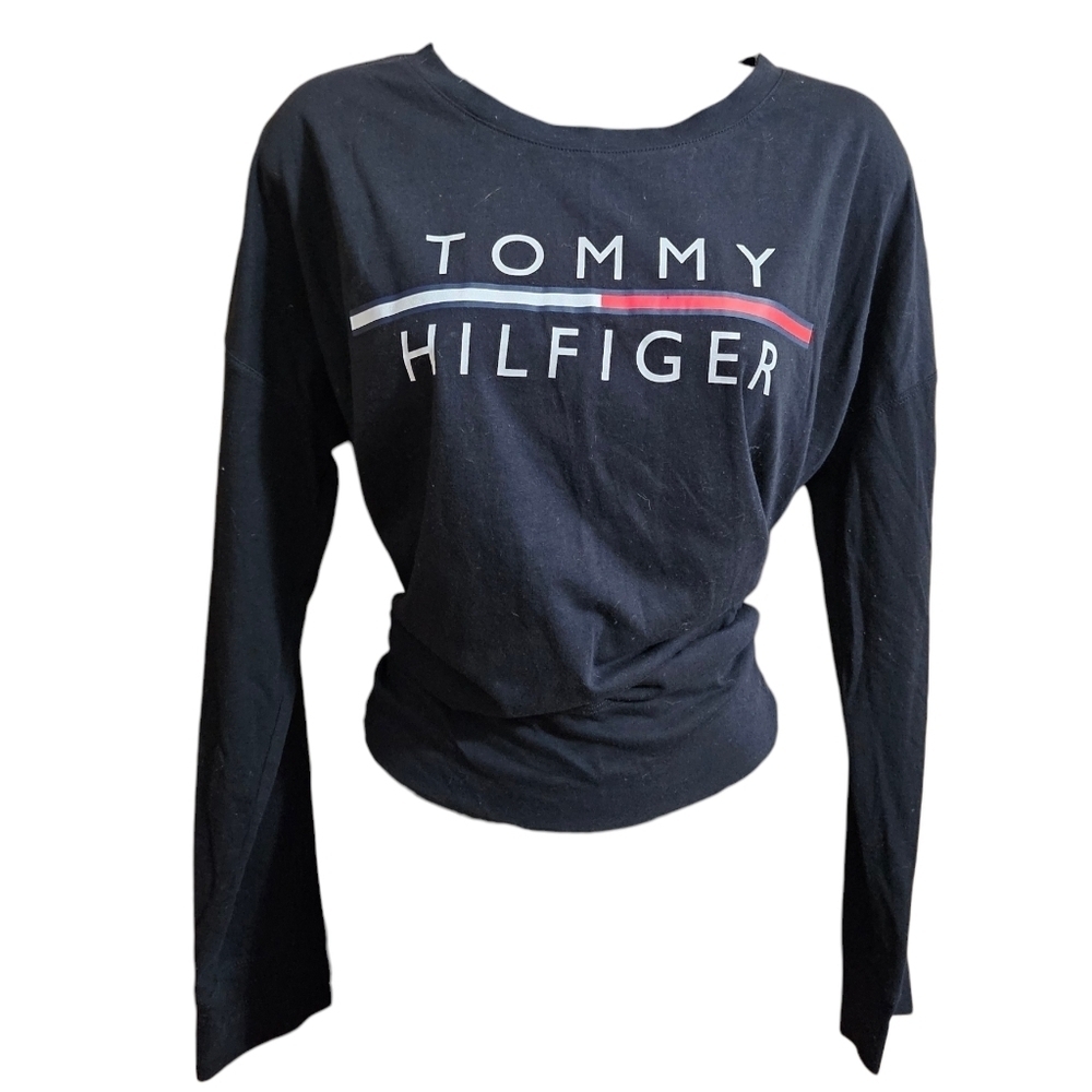 Tommy Hilfiger Sport LG Black Long Sleeve Tee
